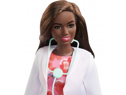 Coffret Barbie Docteur : Poup�e Barbie M�decin + accessoire - Poup�e mannequin - Mattel - GYT29