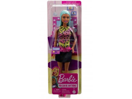 Coffret Barbie Esth�ticienne : Poup�e Barbie et Palette de Maquillage - Poup�e mannequin - Mattel - HKT66