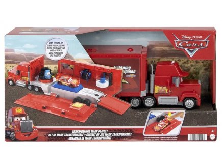 COFFRET CAMION MACK TRANSPORTEUR TRANSFORMABLE 2 EN 1 - DISNEY PIXAR CARS - MATTEL - HDC75