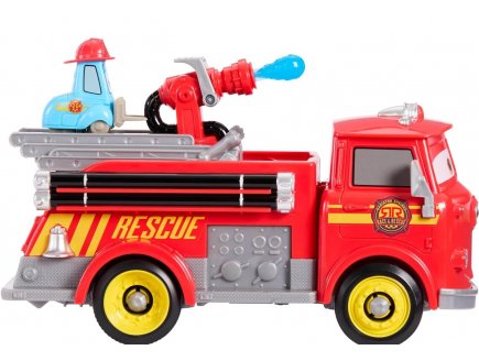 Coffret Cars : Camion de pompier Red 24 cm + voiture Guido - V�hicule - Mattel - JFL54