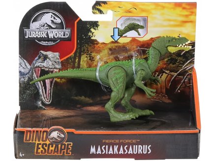 COFFRET DINOSAURE ATTAQUE FEROCE MASIAKASAURUS - JURASSIC WORLD DILOFOSAURO - MATTEL