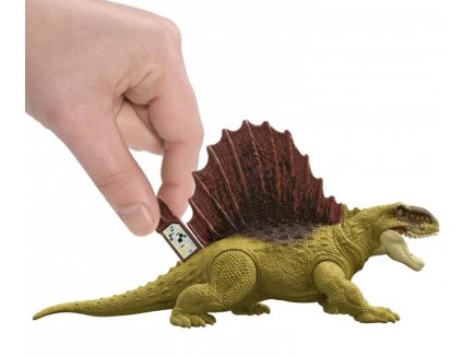 Coffret Dinosaure Chaos Theory : Dimetrodon - Danger Pack - Dino articulé 19 cm - Jurassic World - Mattel JCL48