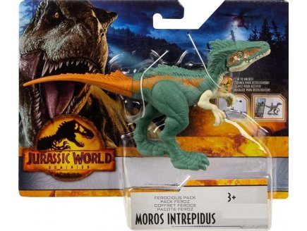 COFFRET DINOSAURE FEROCE MOROS INTREPIDUS - JURASSIC WORLD - MATTEL