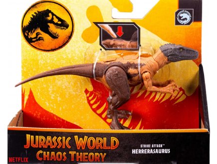 Coffret Dinosaure Herrerasaurus - Chaos Theory - Dino articul� 20 cm - Jurassic World - Mattel JCL59