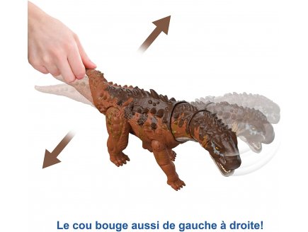 Coffret dinosaure mega action : ampelosaurus - articule - dino dominion - jurassic world - Mattel hdx50