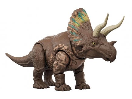 Coffret Dinosaure M�ga Pr�dateurs Eotriceratops 32 cm - Articul� - Dino Rebirth - Jurassic World - Mattel JGB93