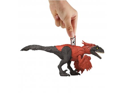 Coffret Dinosaure Pyroraptor - Chaos Theory - Dino articul� 19 cm - Jurassic World - Mattel JCL56 