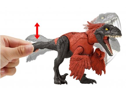Coffret Dinosaure Pyroraptor - Chaos Theory - Dino articul� 19 cm - Jurassic World - Mattel JCL56 