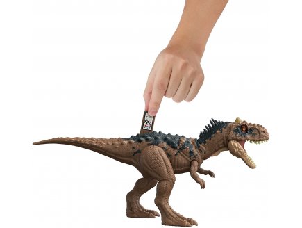Coffret dinosaure rajasaurus - articule et sonore - dino attaque - jurassic world - Mattel hdx35