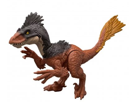 Coffret Dinosaure Rebirth Achillobator - Combat extrême - Dino articulé 15.5 cm - Jurassic World - Mattel