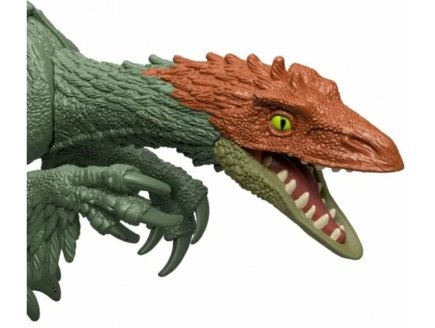 Coffret Dinosaure Rebirth : Archaeornithomimus - Combat extr�me - Dino articul� 19 cm - Jurassic World - Mattel JGB76