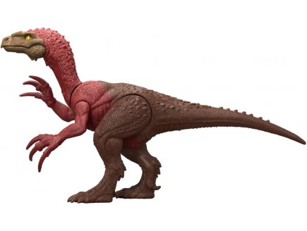 Coffret Dinosaure Rebirth : Beipiaosaurus - Combat extr�me - Dino articul� 19 cm - Jurassic World - Mattel JGB74