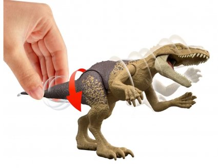Coffret Dinosaure Rebirth Herrerasaurus - Combat extr�me - Dino articul� 18 cm - Jurassic World - Mattel
