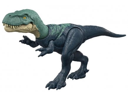 Coffret Dinosaure Rebirth Nanotyrannus - Combat extrême - Dino articulé 19 cm - Jurassic World - Mattel