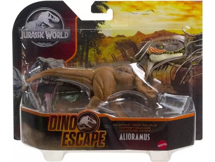 COFFRET DINOSAURE SAUVAGE  ALIORAMUS - JURASSIC WORLD ALIORAM - MATTEL