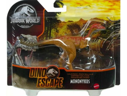 COFFRET DINOSAURE SAUVAGE MONONYKUS - JURASSIC WORLD - MATTEL