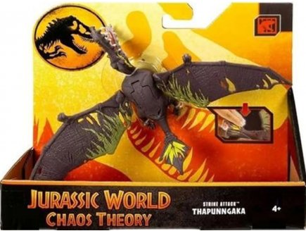 Coffret Dinosaure Thapunngaka - Chaos Theory - Dino articulé 21 cm - Jurassic World - Mattel JCL57