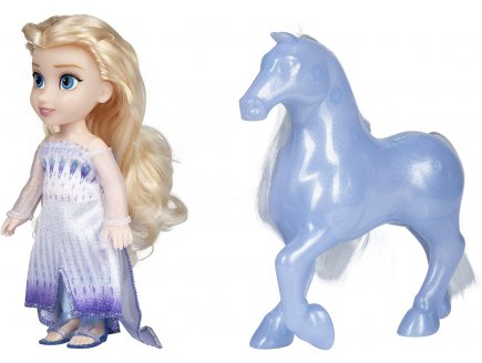 Coffret Disney Frozen poupe Elsa & Cheval Nokk - la Reine des Neiges 2 - JAKKS 21707