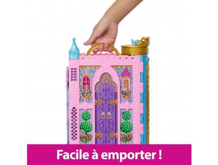 Coffret Disney Princesse : Le dressing 61 cm transportable + 25 accessoires - Mattel - HXC20