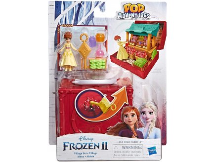 Coffret Disney Princesse Reine Des Neiges 2 : Anna Au March - Mini Figurine - Pop Adventures - E7080 - Mini Poupee