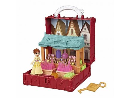 COFFRET DISNEY PRINCESSE REINE DES NEIGES 2 : LA BOUTIQUE D'ANNA - MINI FIGURINE - POP ADVENTURES - E7080 - MINI POUPEE