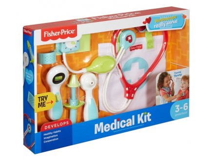 Coffret du docteur - kit medical - Fisher price - dvh14 - jeu imitation