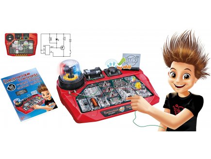 Coffret electronique expert - 50 montages de circuits - apprenti electricien - buki sciences - 7160