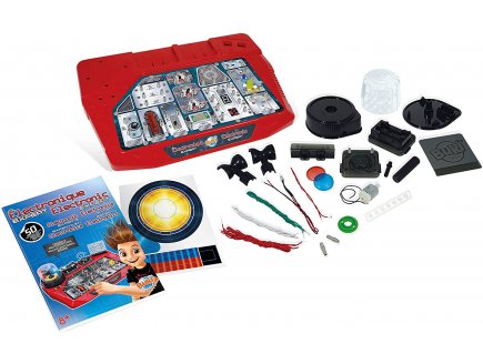 Coffret electronique expert - 50 montages de circuits - apprenti electricien - buki sciences - 7160