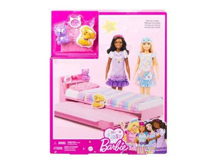 COFFRET HEURE DU DODO MA PREMIERE BARBIE - MATTEL - HMM66 - ACCESSOIRES DE JEU