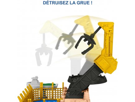 Coffret l'attaque du mosasaurus : 2 dinosaures combat + accessoires - dino - jurassic world - mattel hff11