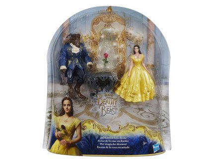 Coffret la belle et la bete : scene de la rose enchantee - disney - Hasbro - b9169