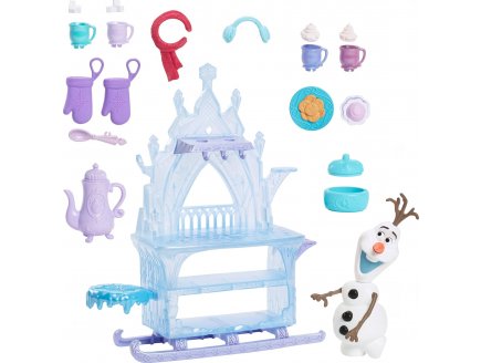 Coffret Le traîneau de Friandises d’Olaf - Chariot de friandises avec bonhomme de neige - Reine Des Neiges - Disney Frozen - Mattel JBG55