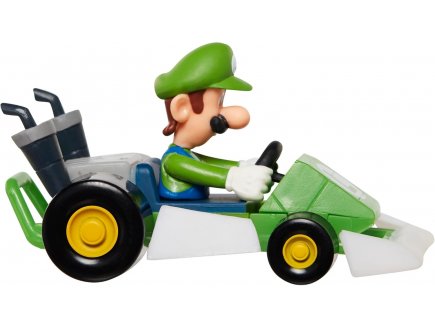Coffret mario kart : kart luigi 8 cm - Nintendo