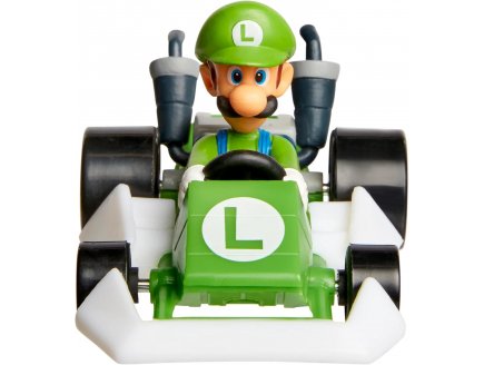 Coffret mario kart : kart luigi 8 cm - Nintendo