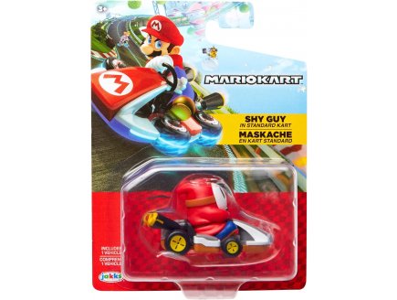COFFRET MARIO KART : KART SHY GUY MASKACHE 6 CM - NINTENDO