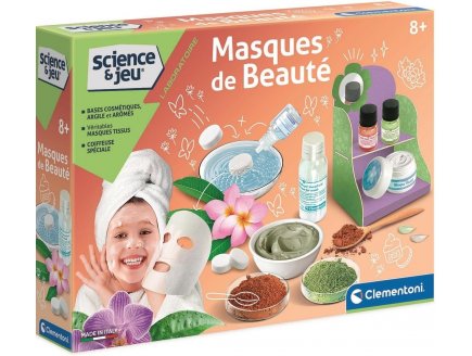 Coffret masques de beaut? - science & jeu - cl?mentoni - 52439 - cosm?tiques