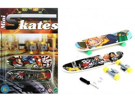 COFFRET MINI DECK SKATE - COFFRET 2 MINI SKATES 95 MM - MINI SKATEBOARD A DOIGT