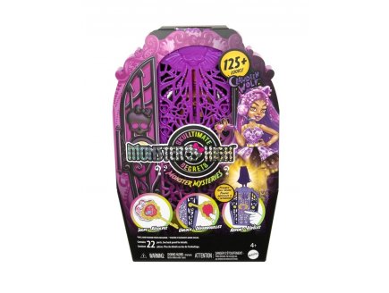 COFFRET MONSTER HIGH MONSTRUEUX SECRETS CLAWDEEN WOLF - POUPEE, DRESSING, ACCESSOIRES - MATTEL - HXH85