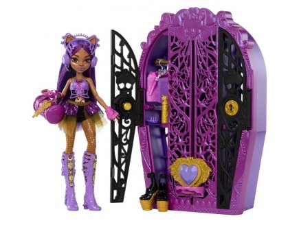 Coffret monster high monstrueux secrets clawdeen wolf - poupee, dressing, accessoires - Mattel - hxh85
