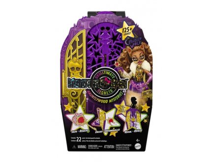 Coffret Monster High Monstrueux Secrets Clawdeen Wolf - Poup�e, dressing, accessoires - Mattel - JBG80