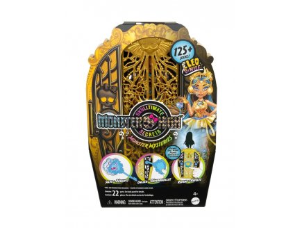 COFFRET MONSTER HIGH MONSTRUEUX SECRETS CLEO DE NILE - POUPEE, DRESSING, ACCESSOIRES - MATTEL - HXH86