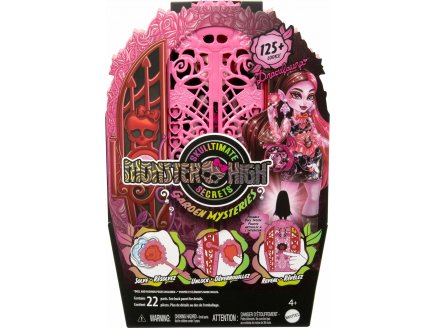 Coffret Monster High Monstrueux Secrets Énigmes Du Jardin Draculaura - poupée, dressing, accessoires - Mattel - HYT72