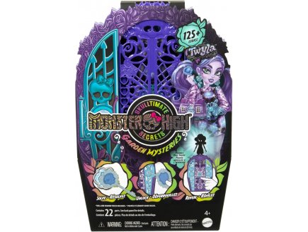 Coffret Monster High Monstrueux Secrets �nigmes Du Jardin Twyla - poup�e, dressing, accessoires - Mattel - HYT74