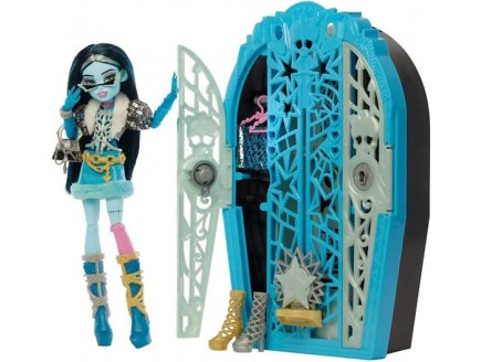 Coffret Monster High Monstrueux secrets Frankie Stein - Poup�e, dressing, accessoires - Mattel - JBG81