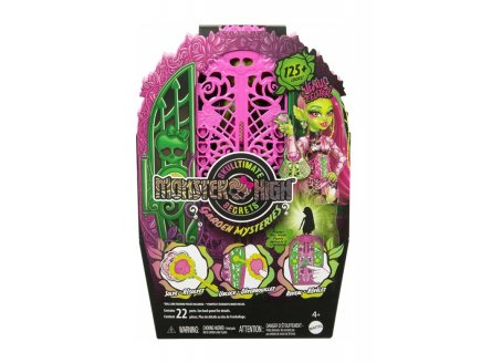 Coffret Monster High Monstrueux Secrets Venus Mcflytrap - Poupée, dressing, accessoires - Mattel - HYT75