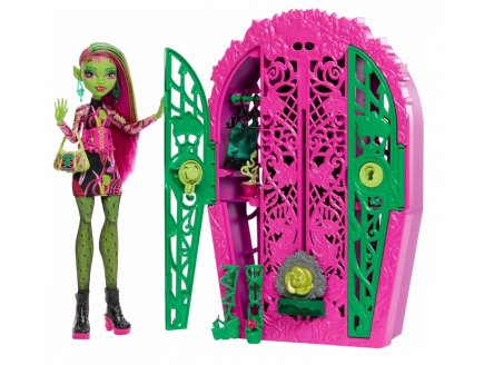 Coffret Monster High Monstrueux Secrets Venus Mcflytrap - Poupée, dressing, accessoires - Mattel - HYT75