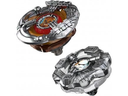 Coffret Pack 2 Toupies Beyblade X Star Wars : Chewbacca 4-80LF + Stormtrooper 5-70B - Type attaque et endurance - Pack Toupie et lanceur - Hasbro G1695