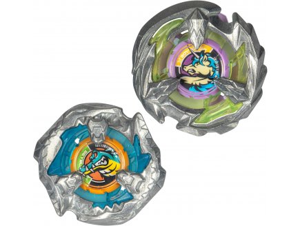 Coffret Pack Toupie Beyblade X : Croc 3-60LF et Sting Unicorn 4-60P - Type attaque et quilibre - Dual Pack - Hasbro G0199