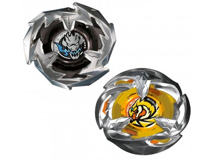 Coffret Pack Toupie Beyblade X : Gale Wyvern 3-60T et Sword Dran 3-80B - Type quilibre et endurance - Dual Pack