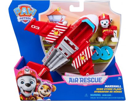 COFFRET PAT PATROUILLE AIR RESCUE : HELICOPTERE POMPIER + MARCUS - VEHICULE - FIGURINE CHIEN - PAW PATROL - SPIN MASTER